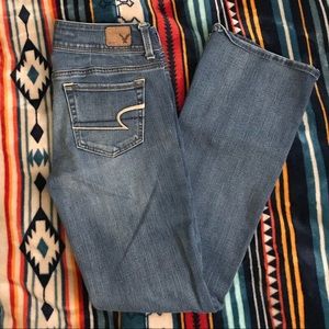 american eagle kickboot super stretch jeans